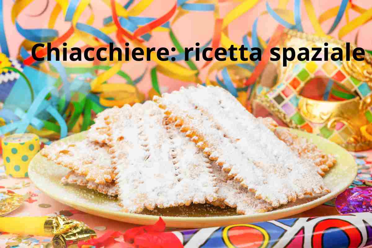 Chiacchiere Carnevale ricetta