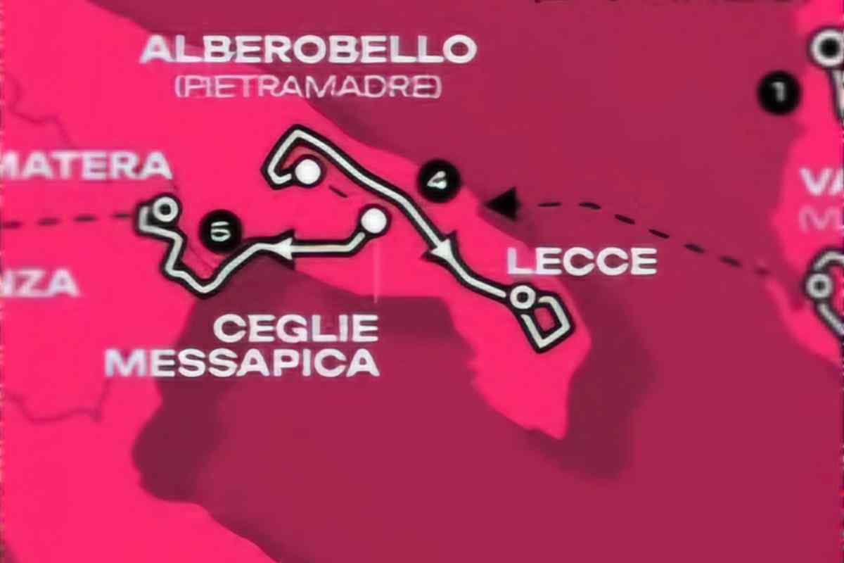 Giro d'Italia Puglia sorpresa per tutti