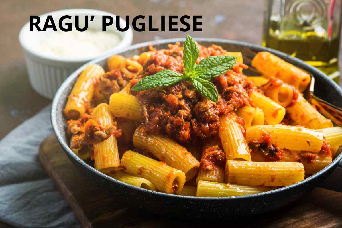 Come preparano ragù pugliese