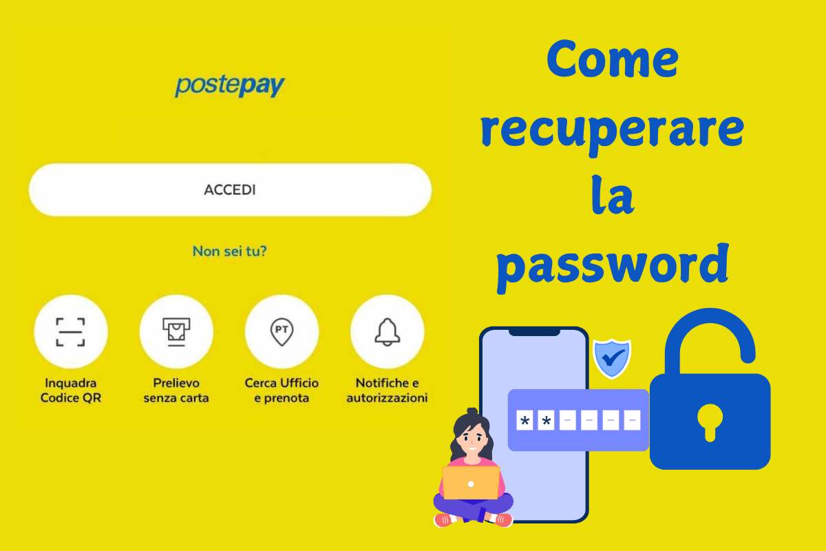 recuperare la password